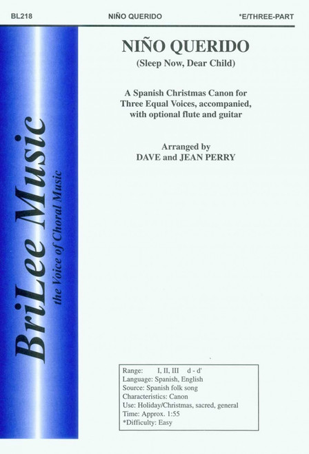 Nino Querido (Sleep Now, Dear Child) [CF:BL218]