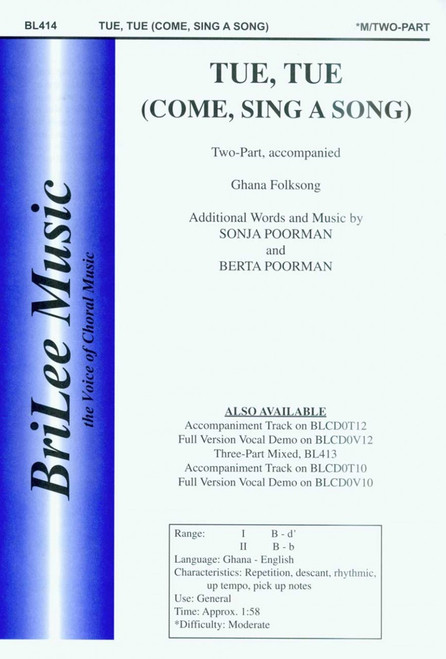 Tue, Tue (Come, Sing A Song) [CF:BL414]