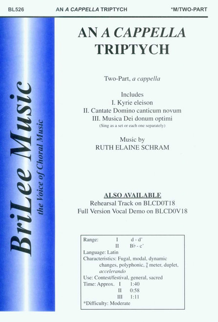 An A Cappella Triptych [CF:BL526]