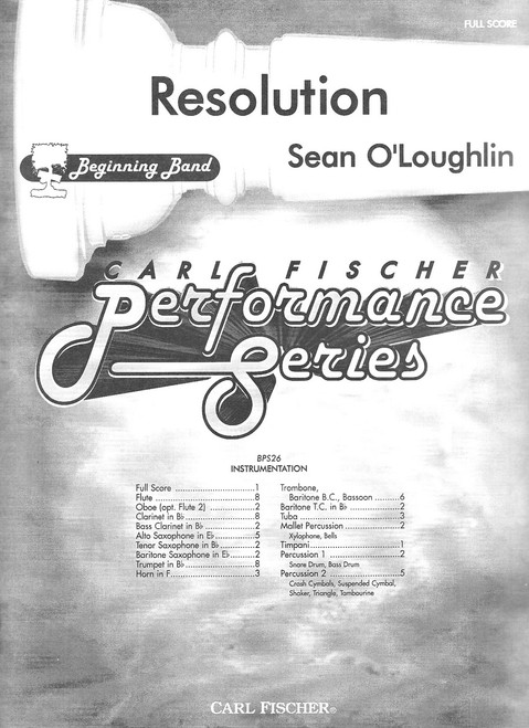 O'Loughlin, Resolution [CF:BPS26F]