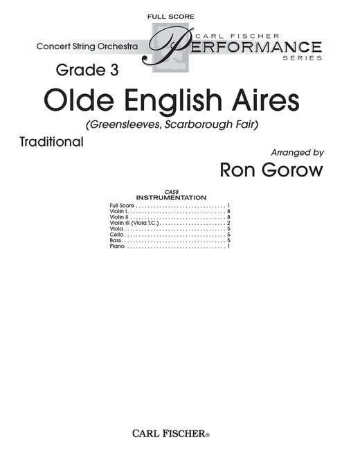 Olde English Aires [CF:CAS8F]