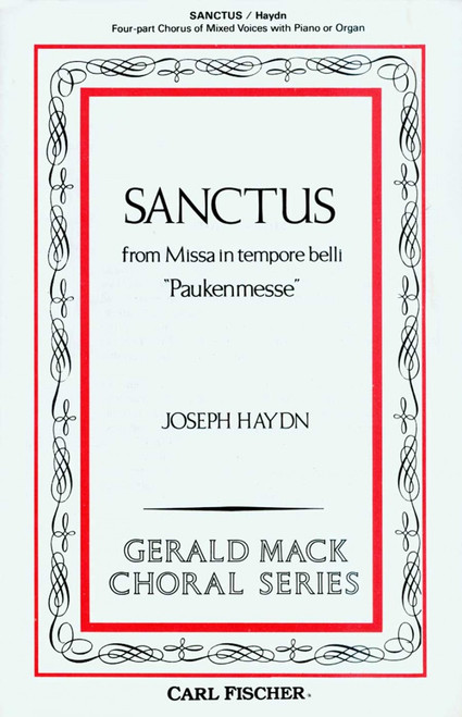 Sanctus, From Missa In Tempore Belli - "Paukenmesse [CF:CM8173]