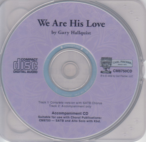 Hallquist, We Are His Love [CF:CM8750CD]