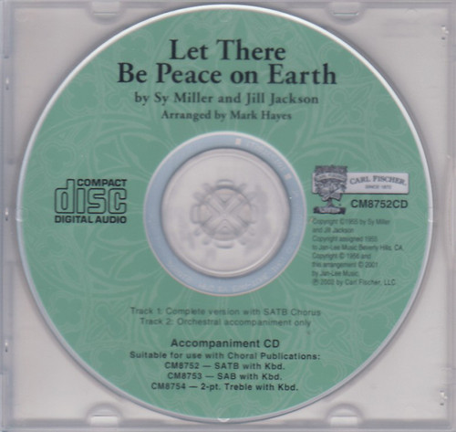 Let There Be Peace On Earth [CF:CM8752CD]