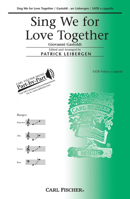 Gastoldi, Sing We For Love Together [CF:CM9184]