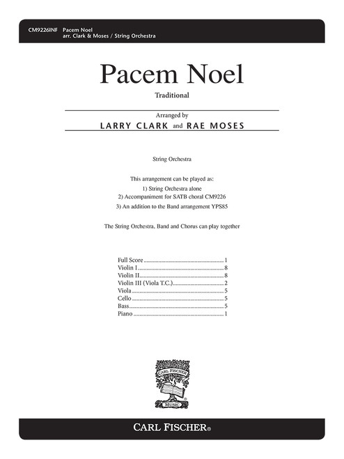 Pacem Noel [CF:CM9226INF]