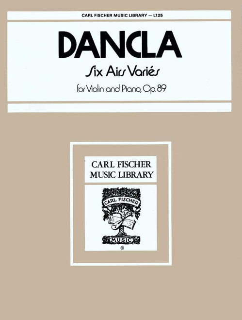 Dancla, Six Airs Variòs [CF:L125]