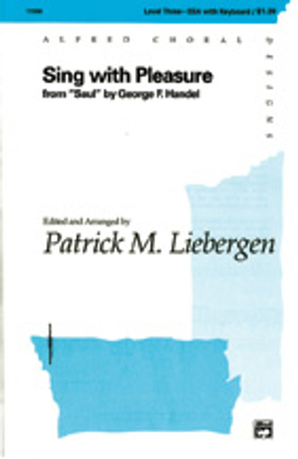 Handel, Sing with Pleasure (from Saul)  [Alf:00-11556]