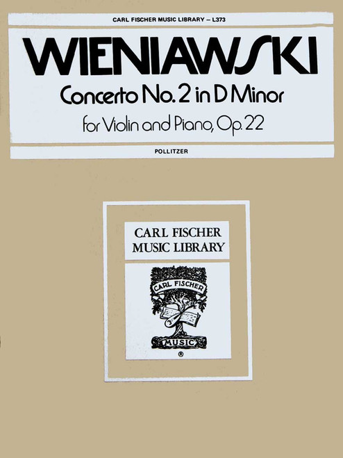 Wieniawski, Concerto No.2 In D Minor [CF:L373]
