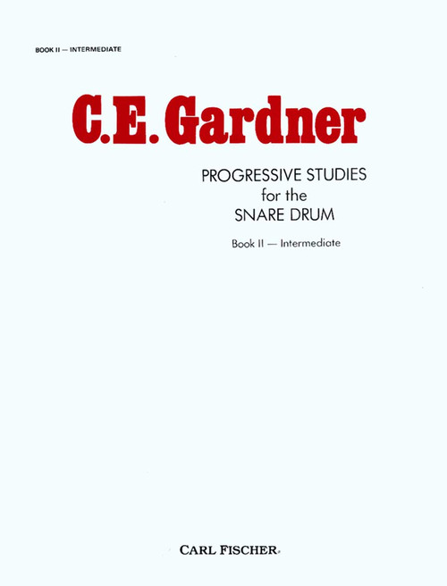 Progressive Studies For The Snare Drum [CF:O1460]