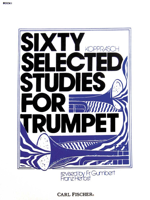 Kopprasch, Sixty Selected Studies For Trumpet, Book I [CF:O3053]