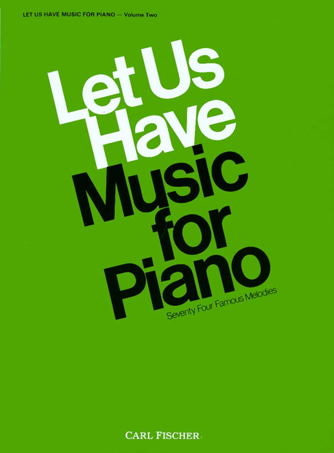 Let Us Have Music For Piano Vol.2 [CF:O3127]