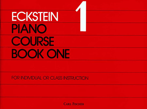 Eckstein Piano Course Book One [CF:PL1065]