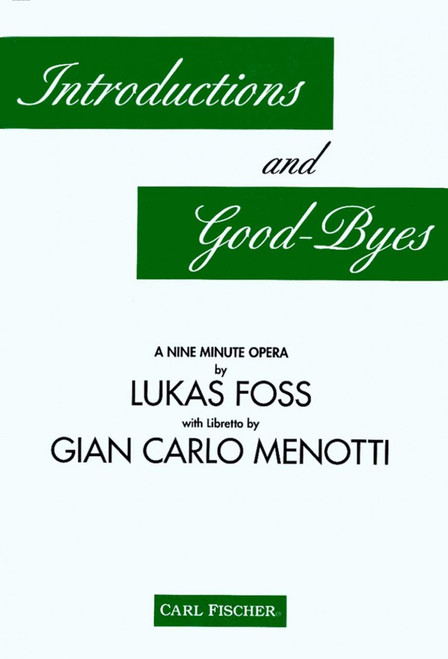 Introductions and Good-Byes [CF:O4193]