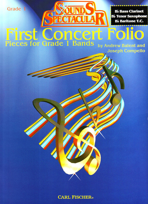 First Concert Folio - Pieces for Grade 1 Bands [CF:O5419]