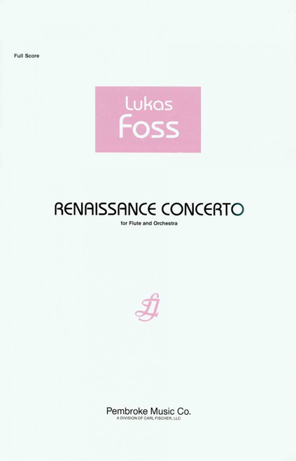 Foss, Renaissance Concerto [CF:PCB137]