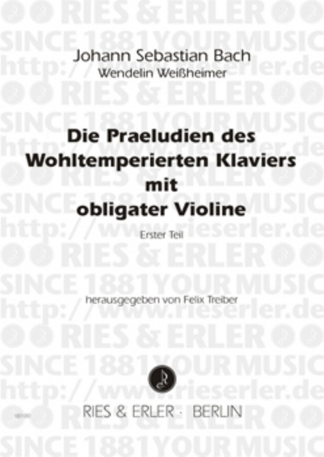 Bach, J.S. - Die Praeludium Des Wohltemperierten Klaviers [CF:RE00100]