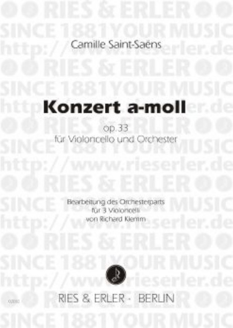 Saint-Saens, Konzert In A Minor [CF:RE02032]