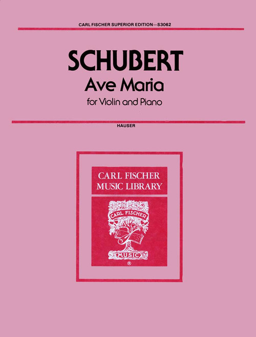 Schubert, Ave Maria [CF:S3062]