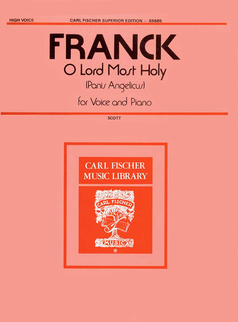Franck, O Lord Most Holy [CF:S5685]