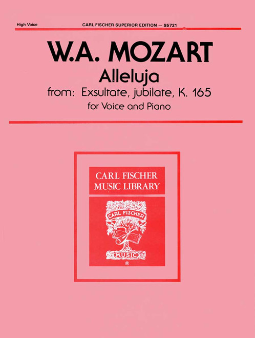 Mozart, Alleluja [CF:S5721]