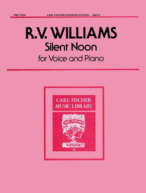 Vaughan Williams, Silent Noon [CF:S8019]