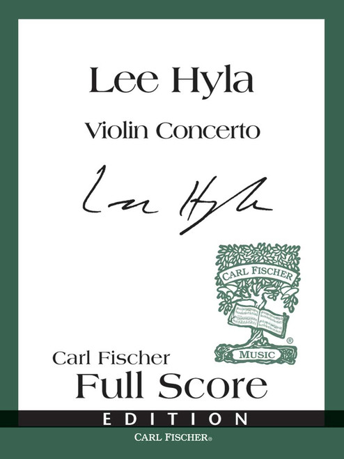 Hyla, Violin Concerto [CF:SC54]