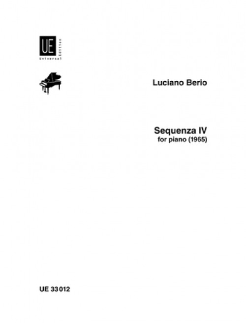 Berio, Sequenza Iv [CF:UE033012]