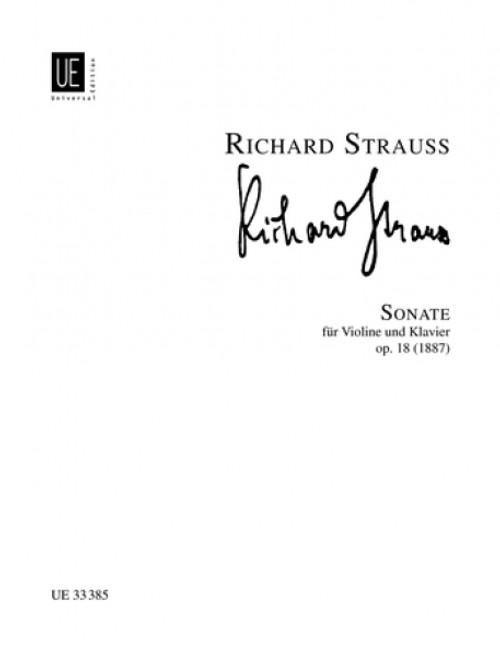 Strauss, Sonata Op.18 In Eb Major [CF:UE033385]