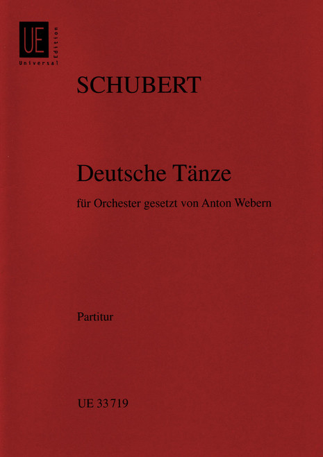 Schubert, Deutsche Tänze [CF:UE033719]