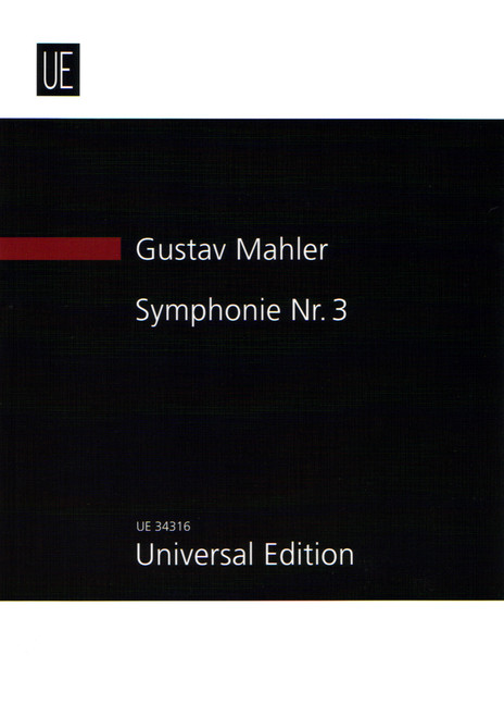 Mahler, Symphony No.3 [CF:UE034316]
