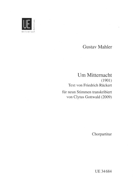 Mahler, Um Mitternacht [CF:UE034684]