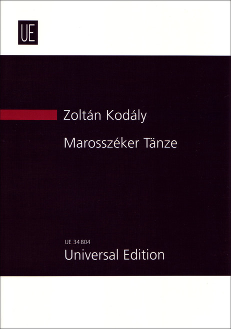Kodaly, Marosszeker Tanze [CF:UE034804]