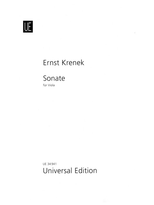 Krenek, Sonata [CF:UE034941]