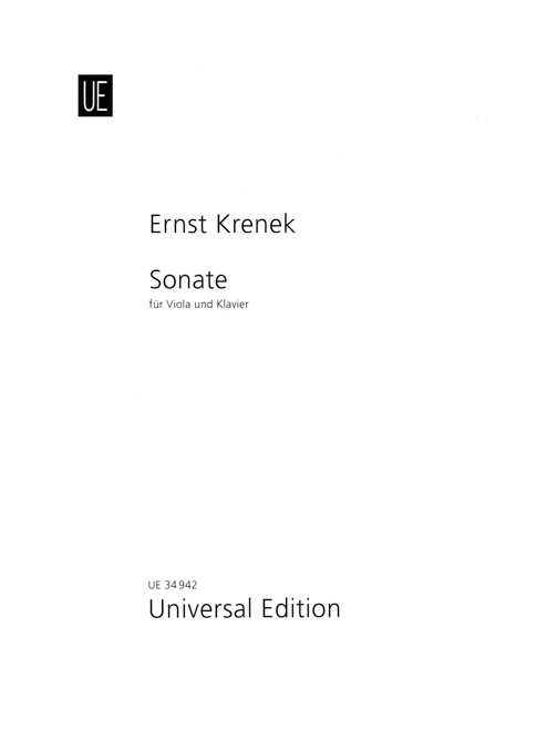 Krenek, Sonata [CF:UE034942]