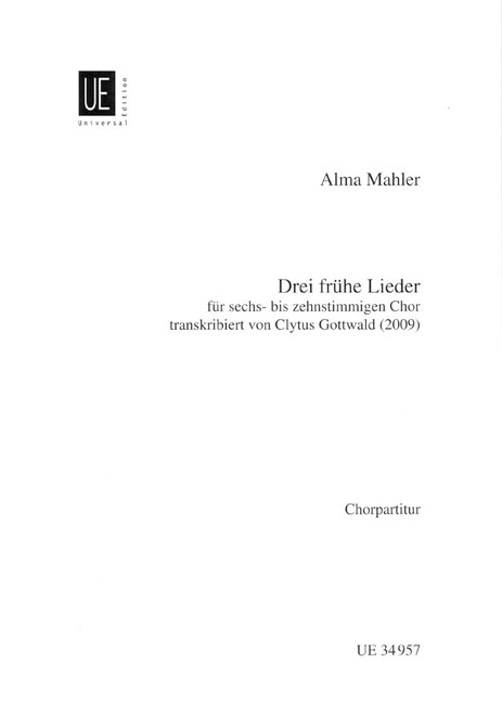 Drei Fruhe Lieder [CF:UE034957]