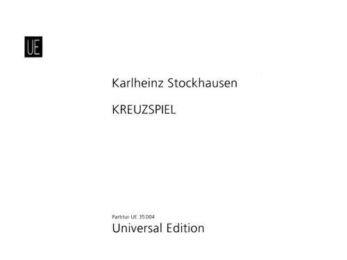 Stockhausen, Kreuzspiel No.1/7 [CF:UE035004]