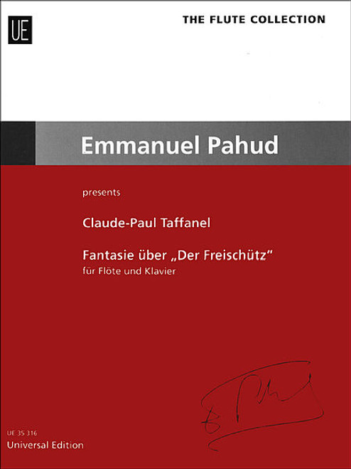 Taffanel, Fantasy on Der Freischütz for Flute and Piano [CF:UE035316]