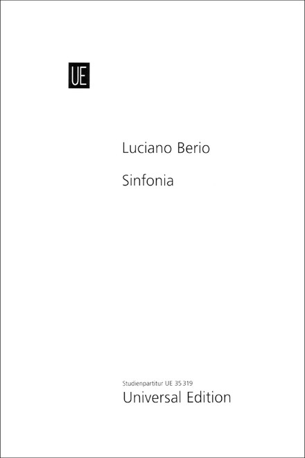 Berio, Sinfonia [CF:UE035319]