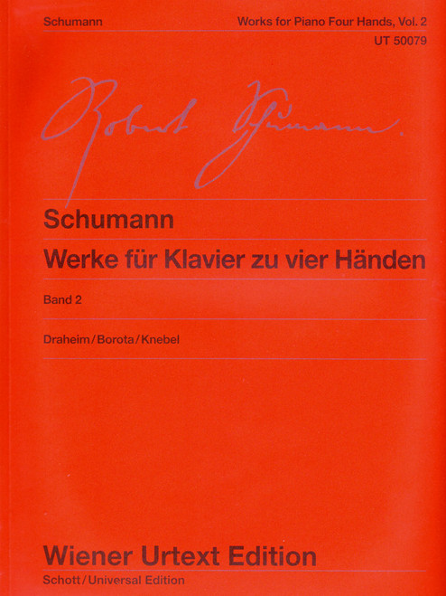 Schumann, Complete Works For Piano Four Hands Vol.2 [CF:UT050079]
