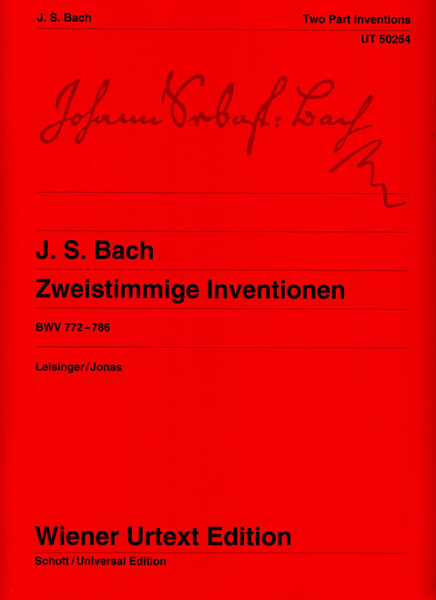 Bach, J.S. - Two-Part Inventions [CF:UT050254]