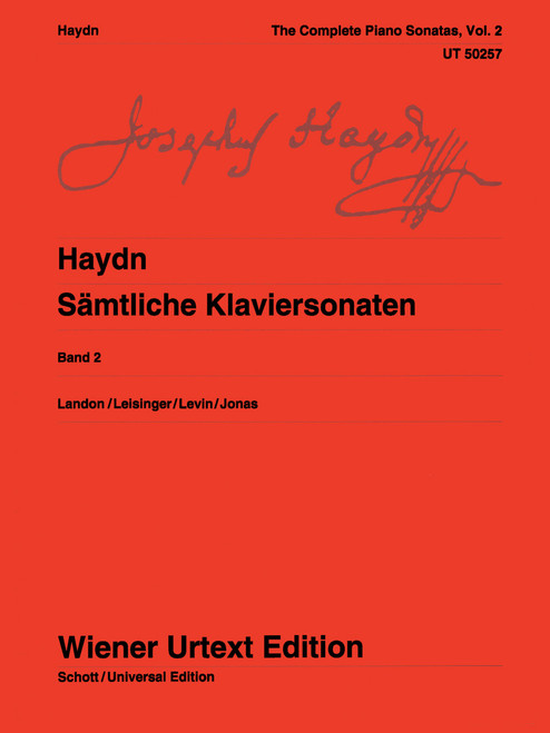 Haydn, Complete Piano Sonatas Vol.2 [CF:UT050257]