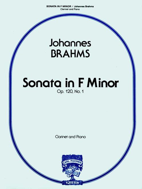 Brahms, Sonata In F Minor, Op. 120, No. 1 [CF:W1698]