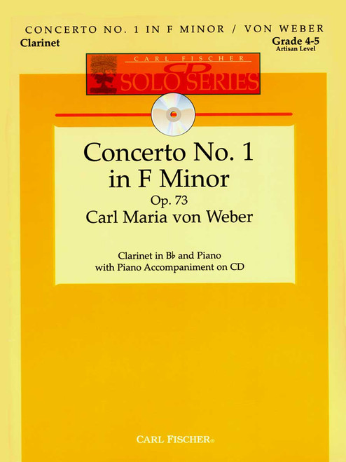 Weber, Concerto No.1 In F Minor [CF:W2587]
