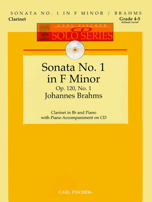 Brahms, Sonata No. 1 In F Minor [CF:W2589]