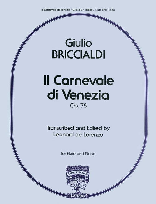 Briccialdi, Il Carnevale Di Venezia [CF:W7]