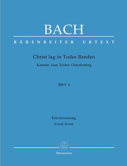 Christ lay by death enshrouded BWV 4 [Bar:BA10004-90]