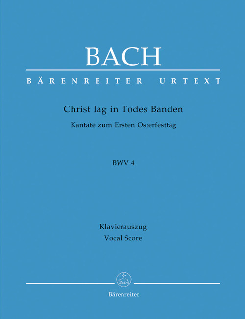 Bach, J.S. - Christ lay by death enshrouded BWV 4 [Bar:BA10004-90]