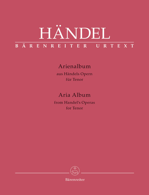 Handel - Aria Album from Handel's Operas for Tenor [Bar:BA10254]