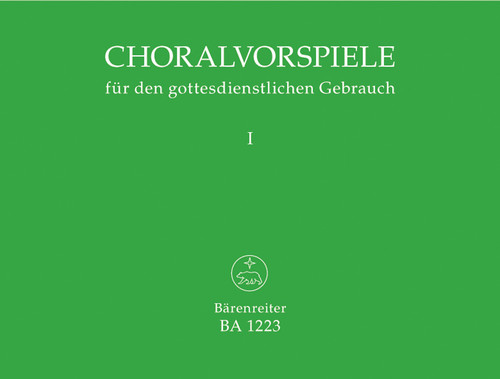 Choralvorspiele für den gottesdienstlichen Gebrauch, Band I [Bar:BA1223]